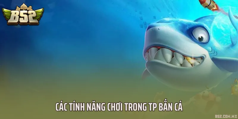 Các tính năng chơi trong TP bắn cá