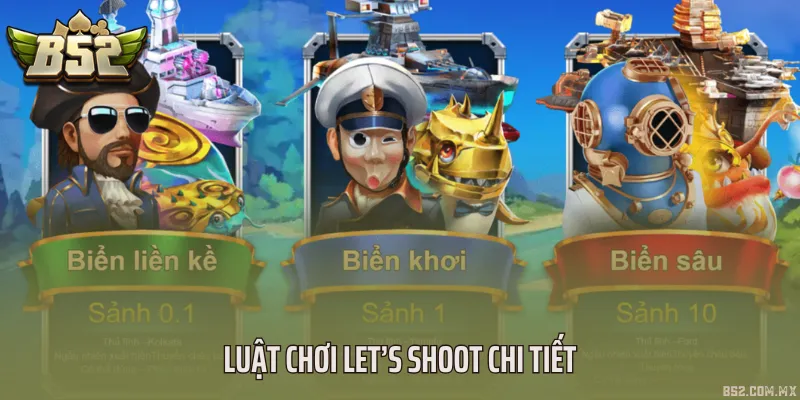 Luật chơi Let’s Shoot chi tiết